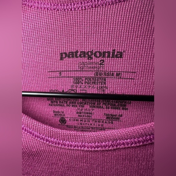 Patagonia Capilene 2 Lightweight Long Sleeve Base Layer Purple Size Small - Picture 3 of 5